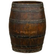English Wooden Rustic Barrel