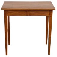 19th Century English Country House Pine Table with Tapered Legs