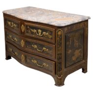 Late 18th / Early 19th Century French Chinoiserie Commode with Marble Top